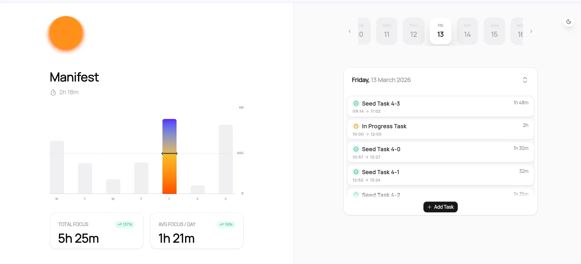 Voice enabled AI Powered Task Manager